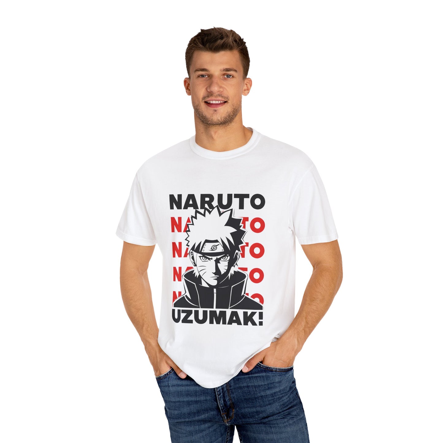 Naruto Unisex Garment-Dyed T-Shirt - Anime Fan Apparel