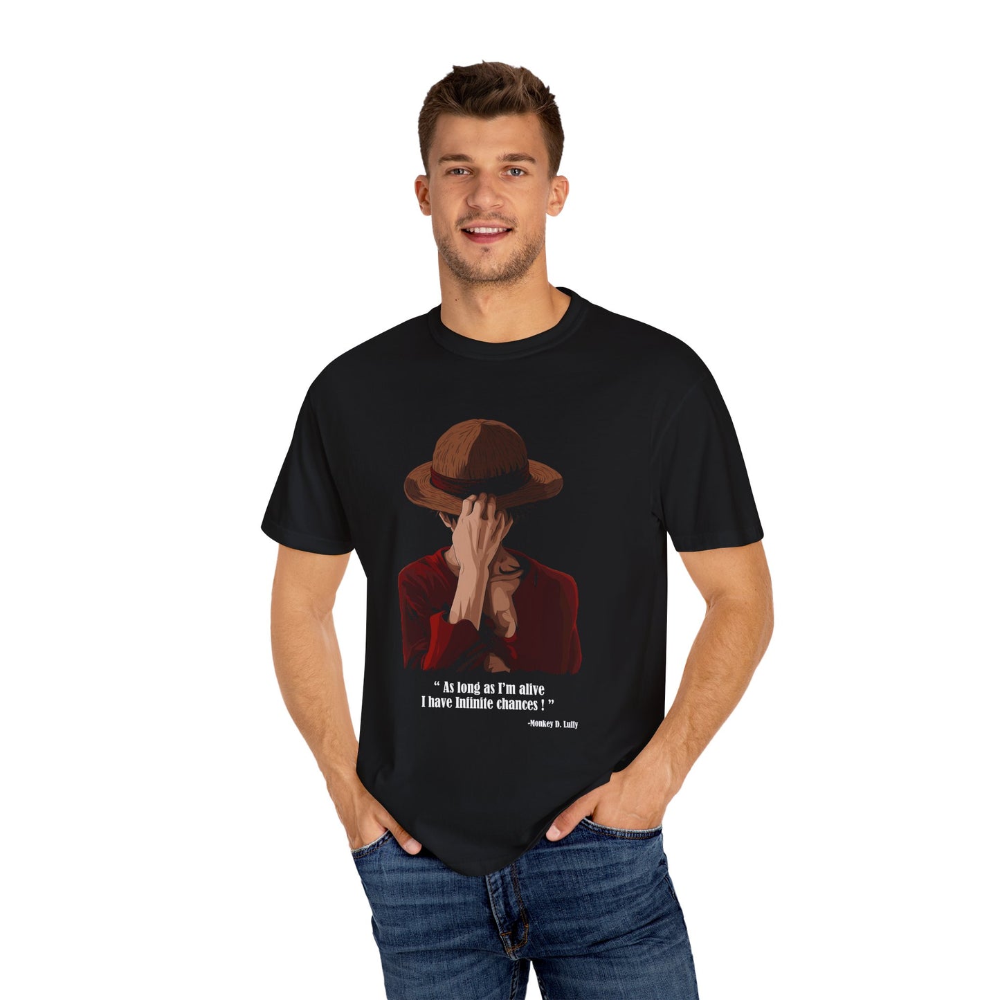 Luffy Regular T-shirt - Unisex Garment-Dyed