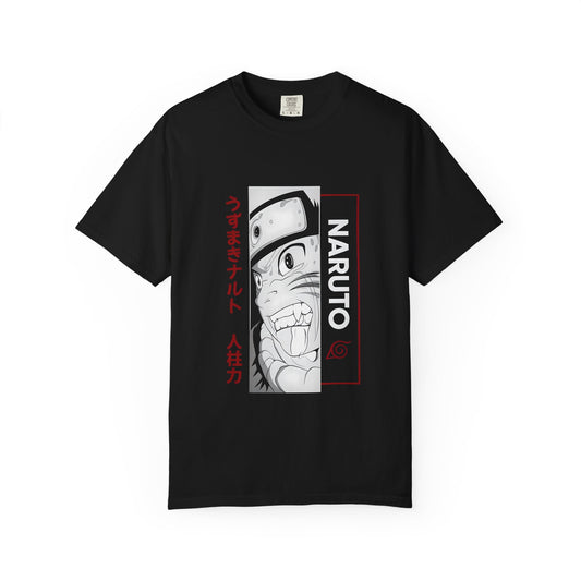 Naruto Unisex Garment-Dyed T-Shirt - Embrace Your Inner Ninja!
