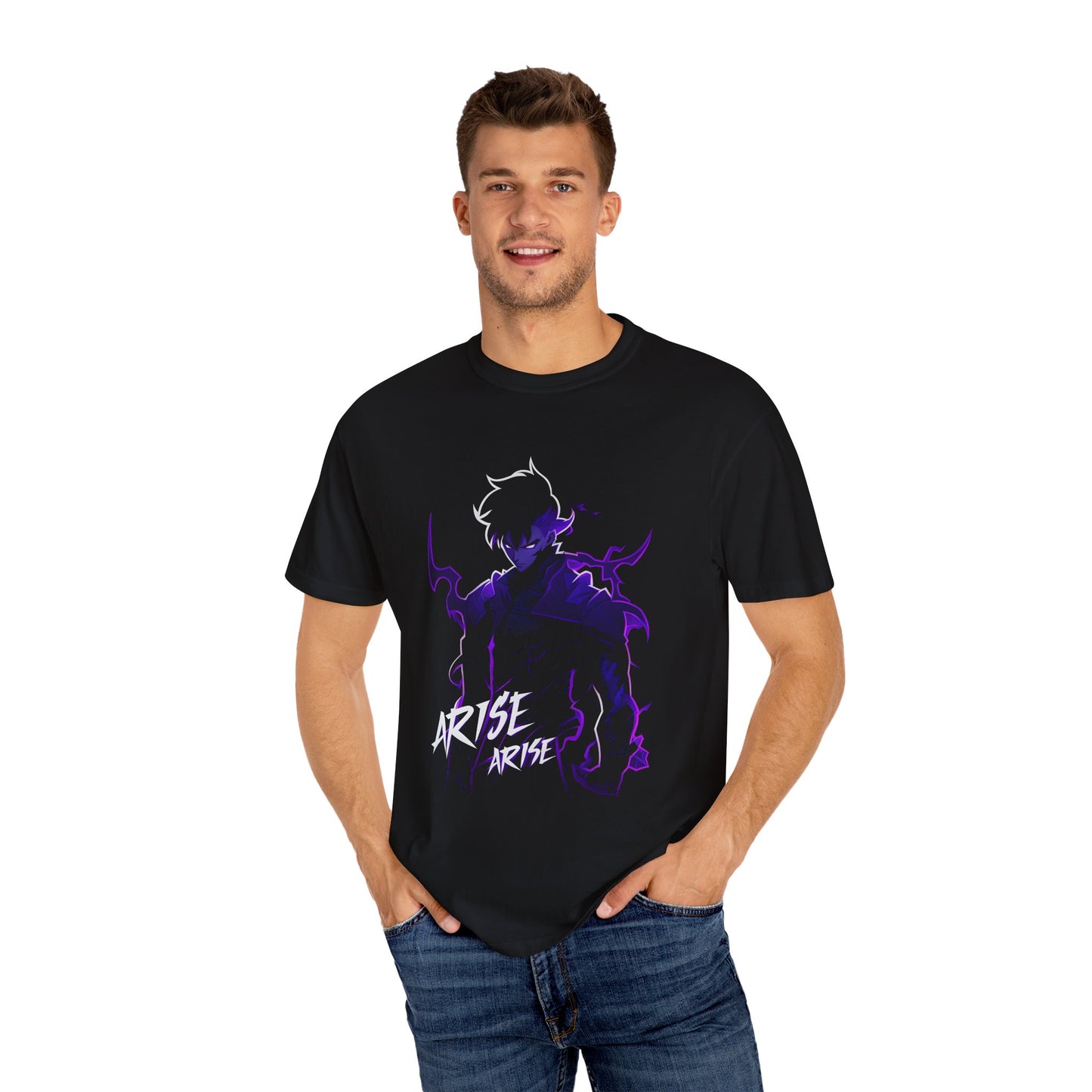 Solo Leveling Regular T-Shirt - Unisex Garment-Dyed