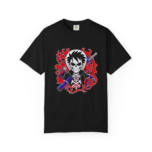 Unisex Luffy Graphic T-Shirt - Cool Casual Wear for Anime Fans